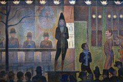 Top Met Paintings After 1860 15 Georges Seurat Circus Sideshow.jpg